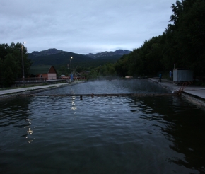Термальный бассейн в поселке Эссо. Фото: Александр Панченко