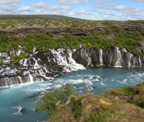 Водопады лавы