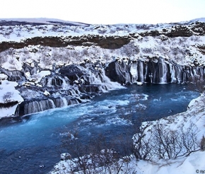 Водопады лавы