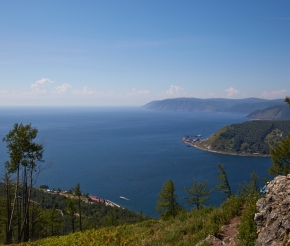 Вид на Байкал с камня Черского, фото: Дмитрий Вишневский