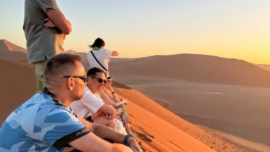 Закат на Дюне №45. Фото: наш гид Алексей Шорец