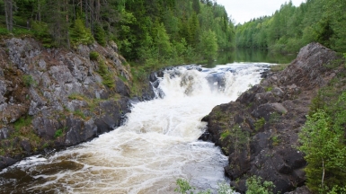 Вдопад Кивач. Фото Petr Magera on Visualhunt