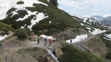 Июнь, в горах ранняя весна. Фото нашего гида Ирины Пряничниковой.