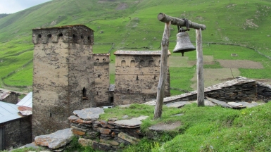 Ушгули. Фото нашего гида Ирины Пряничниковой.