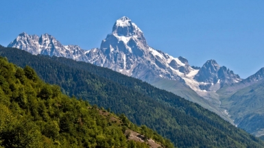 Ушба. Фото нашего гида Ирины Пряничниковой.