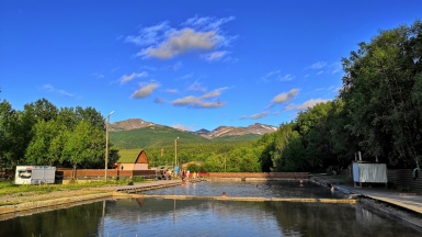 Термальный бассейн в посёлке Эссо. Фото нашей Странницы Татьяны Парцей