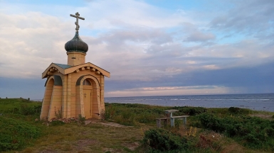 Часовня Безымянного инока Терского. Фото нашего гида Галины Шелудько