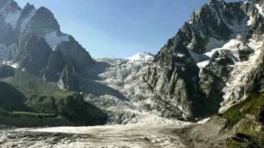 Ледник Караугом. Фото Александра Мерзликина