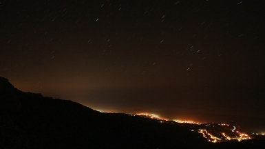 Вечерний вид на Симеиз. Фото наших Странников