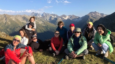 Группа Странников на вершине. Фото из архива Клуба