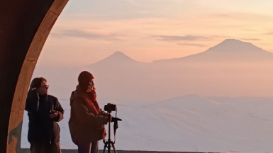 Библейская гора Арарат. Фото нашего гида Ирины Пряничниковой