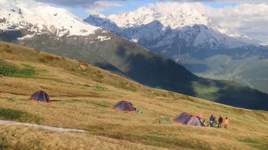 Лагерь в июне. Фото: Максим Маршанский