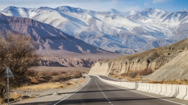 Дорога в Бишкек. Фото: Анатолий Жидков