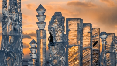 Фестиваль ледовой скульптуры Olkhon Ice Fest