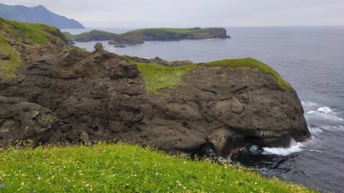 Шикотан. Мыс Край Света. Фото из архива Клуба.