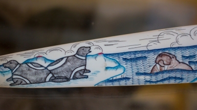 Изделие из кости. Фото из архива Клуба