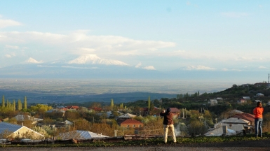 Любование Араратом. Фото нашего гида Ирины Пряничниковой