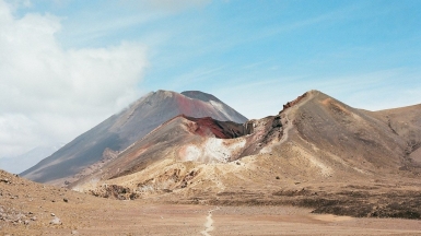 Вулкан Тонгариро. Фото Анастасии Хоруженко