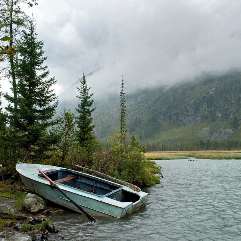 На кордоне.