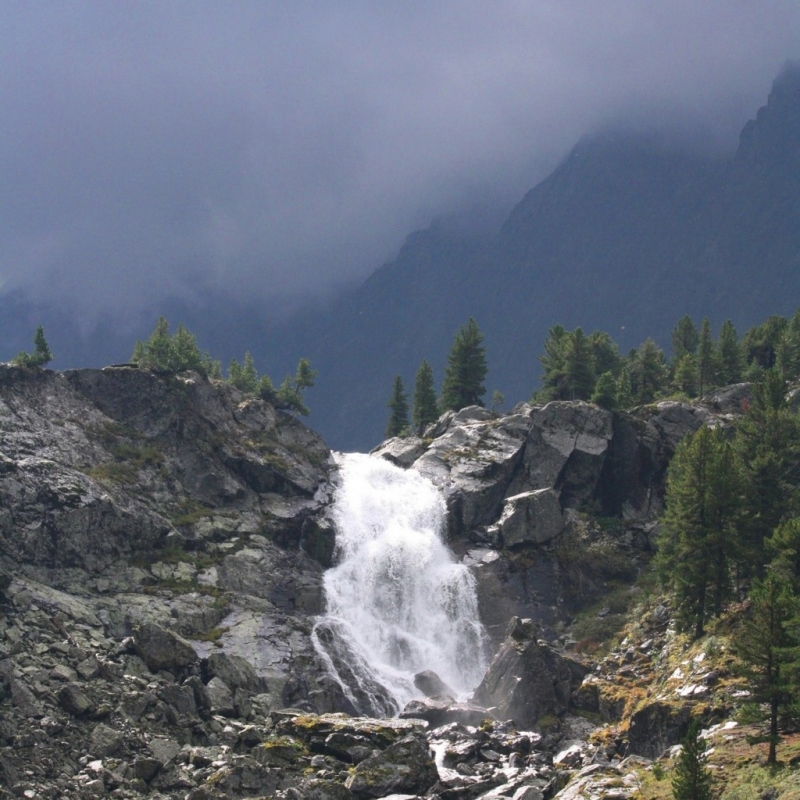 Вид из палатки.