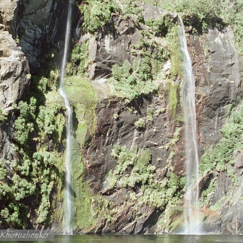 Водопады Милфорд Саунд.