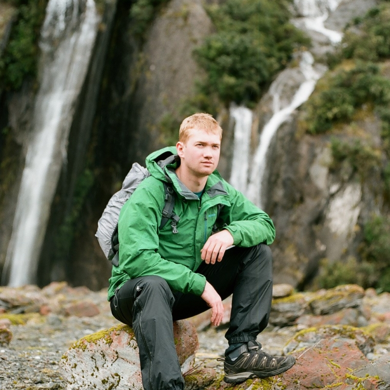 По дороге к леднику.