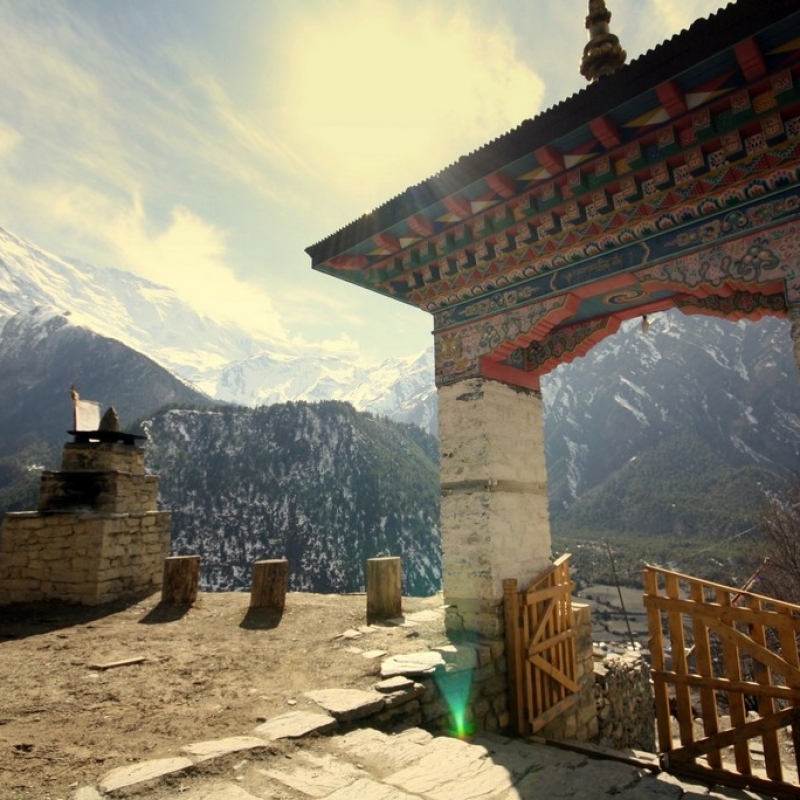 Монастырь в Верхнем Писанге.