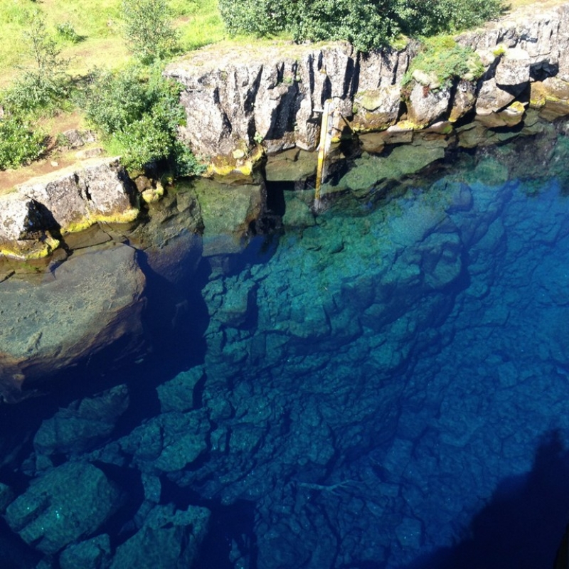 Разлом тектонических плит в Национальном парке Тингветлир