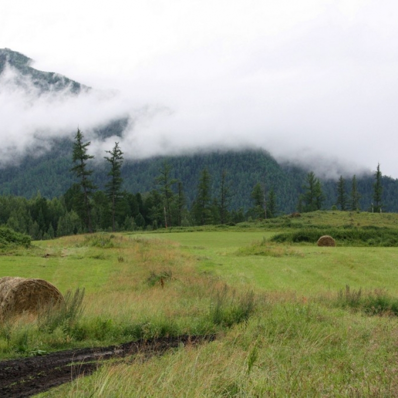 Выезд из Маральника.