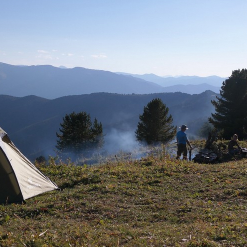 Лагерь на ручье Тухман, 2800 над уровнем моря!