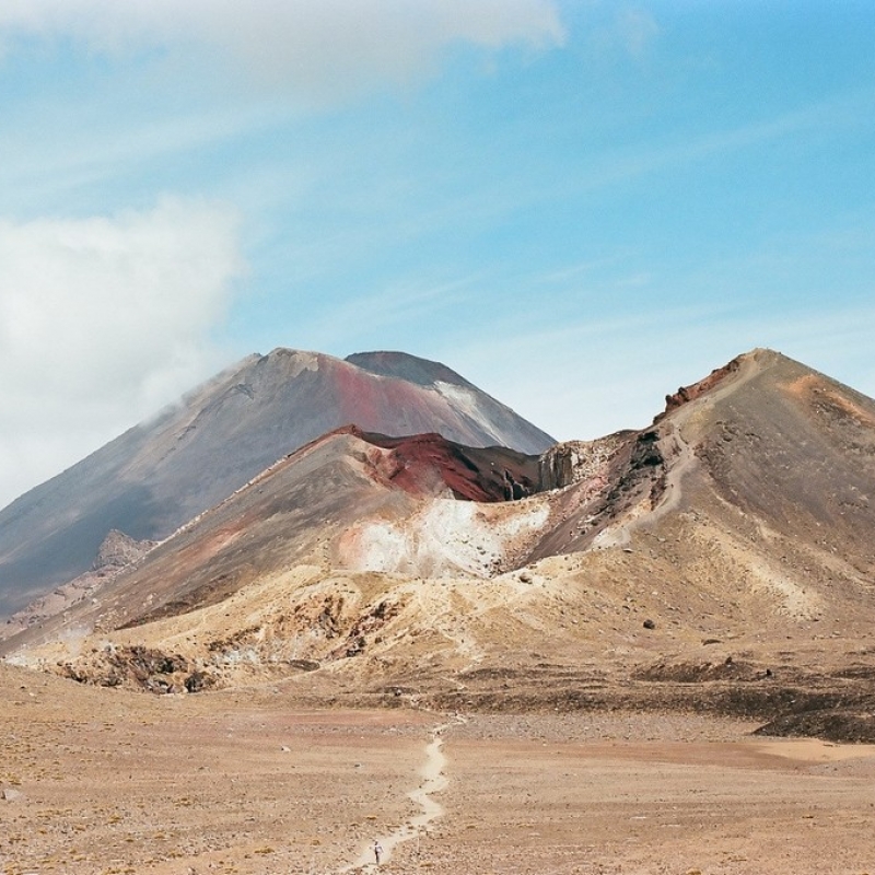 Вулкан Тонгариро.
