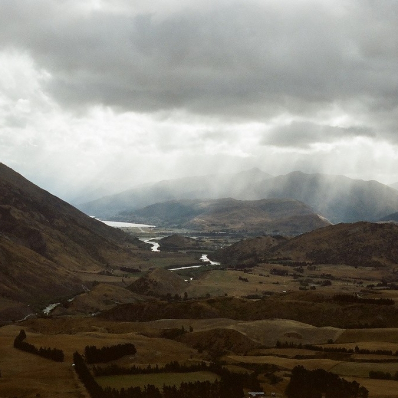 Необыкновенный вид на Квинстаун.