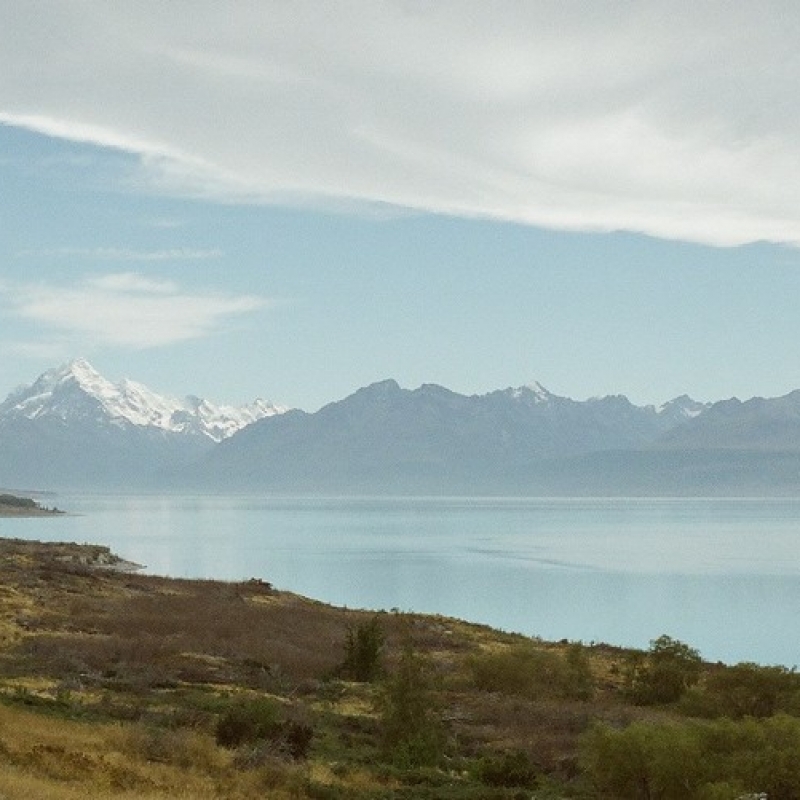 Вид на гору Кука.