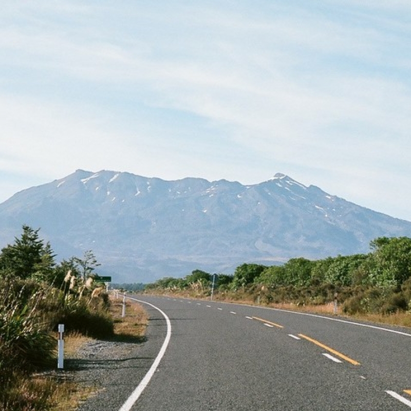 На пути к Тонгариро.