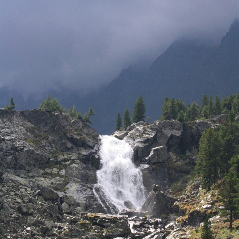 Вид из палатки.