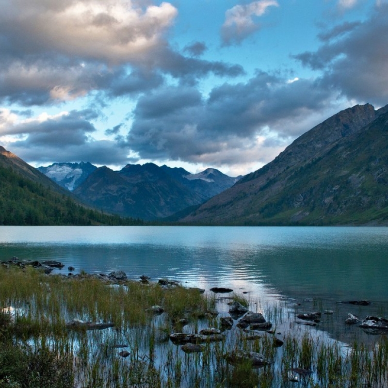 Вечер на Алтае.