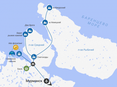 Зимние выходные на Кольском (глэмпинг)