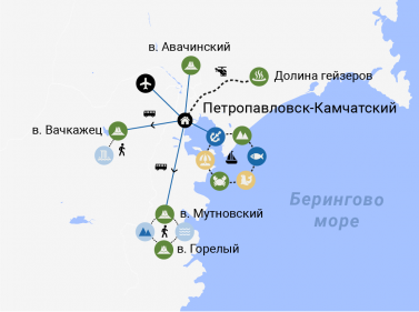 Знакомство с Камчаткой (всё включено)