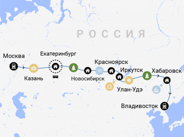 Транссибирская магистраль: от Москвы до Владивостока