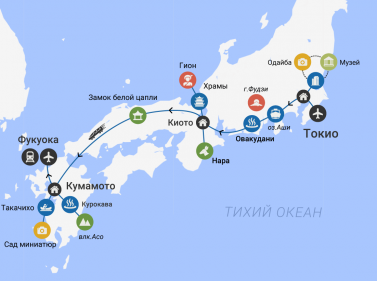 Лучшее в Японии за 9 дней