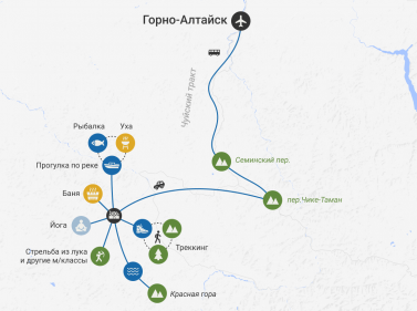 Премиум-отдых на Алтае (глэмпинг, всё включено)