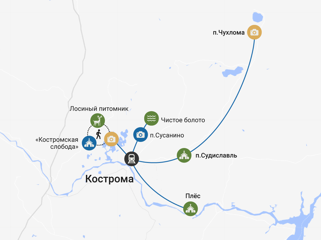 Кострома и Плёс: обратная сторона Золотого Кольца